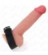 KINK ANILLO PENE CUERO CON CIERRE A PRESIaN 22 X 2 CM
