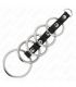 KINK 5 ANILLOS PENE METAL 32 CM A 5 CM CONECTADOS POR POLIPIEL