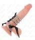 KINK 4 ANILLOS PENE METAL CONECTADOS 38 CM A 5 CM CON CINTURaN DE POLIPIEL 112 CM