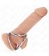 KINK ANILLO PENE TRIPLE METAL CROMADO 38 CM A 5 CM MODELO 2