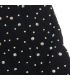 SUBBLIME 952198 VESTIDO DE REJILLA CON DIAMANTES BRILLANTES NEGRO TALLA aNICA
