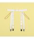 SUBBLIME 954291 BODY CON CADENAS LIGUEROS BLANCO L XL