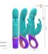 INTENSE MaNICA VIBRADOR RABBIT CON ESTIMULADOR ROTATORIO DEL PUNTO G AZUL