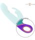 INTENSE MaNICA VIBRADOR RABBIT CON ESTIMULADOR ROTATORIO DEL PUNTO G AZUL