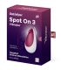 SATISFYER SPOT ON 3 ESTIMULADOR DE CLaTORIS ROJO