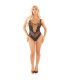 LEG AVENUE BODY DE REJILLA CON DIAMANTES NEGRO TALLA aNICA