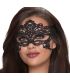 QUEEN LINGERIE ANTIFAZ DE ENCAJE ANCHO NEGRO