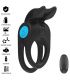 INTENSE SAM ANILLO DOBLE VIBRADOR PENE 10 VIBRACIONES NEGRO