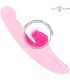 INTENSE EMI VIBRADOR 135 CM MULTIFUNCIaN 3 EN 1 10 VIBRACIONES ROSA