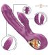 INTENSE HALLE VIBRADOR MULTIFUNCIaN CON LENGUA ESTIMULADORA EN FORMA DE DELFaN MORADO