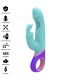 INTENSE MaNICA VIBRADOR RABBIT CON ESTIMULADOR ROTATORIO DEL PUNTO G AZUL