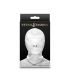 NS NOVELTIES FETISH FASHION PASAMONTAaAS COMPLETO CON CREMALLERA NYLON BLANCO