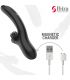 IBIZA VIBRADOR HI TECH RABITT MULTI CELDAS CLITORIALES Y DOBLE CLAMPING NEGRO