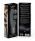 IBIZA VIBRADOR HI TECH RABITT MULTI CELDAS CLITORIALES Y DOBLE CLAMPING NEGRO
