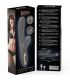 IBIZA VIBRADOR HI TECH RABITT POR ONDAS CLITORIALES Y DOBLE CLAMPING NEGRO DOBLE CLAMPING NEGRO