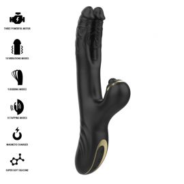 IBIZA VIBRADOR HI TECH RABITT CLITORIAL POTENTE Y DOBLE WAVE TWO DRAGONS