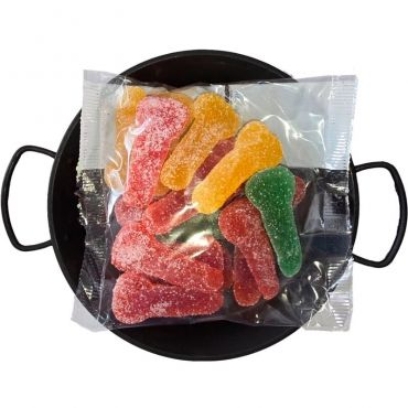 DIABLO PICANTE CARAMELOS CON AZaCAR MASTICABLES FORMA PENE DIFERENTES SABORES