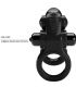 PRETTY LOVE PASSIONATE RING DOBLE ANILLO VIBRADOR ESTIMULADOR CLaTORIS NEGRO