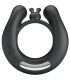 PRETTY LOVE DAHLIA ANILLO VIBRADOR ESTIMULADOR DE CLaTOIS 12 VIBRACIONES NEGRO