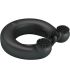 PRETTY LOVE DAHLIA ANILLO VIBRADOR ESTIMULADOR DE CLaTOIS 12 VIBRACIONES NEGRO