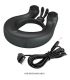 PRETTY LOVE DAHLIA ANILLO VIBRADOR ESTIMULADOR DE CLaTOIS 12 VIBRACIONES NEGRO