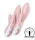 SATISFYER AIR PUMP BUNNY 3 INFLABLE VIBRADOR RABBIT ROSA