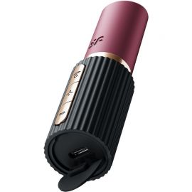 SATISFYER PRO 2 KISS ESTIMULADOR CLaTORIS POR ONDAS GRANATE NEGRO
