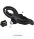 PRETTY LOVE DOBLE ANILLO VIBRADOR ESTIMULADOR CLaTORIS 10 VIBRACIONES NEGRO