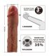 PRETTY LOVE STEVENSON FUNDA PENE CON EXTENSIaN DE 76 CM MULATO