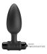 PRETTY LOVE VIBRA BUTT PLUG 2 PLUG ANAL 10 VIBRACIONES NEGRO