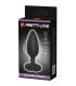 PRETTY LOVE VIBRA BUTT PLUG 2 PLUG ANAL 10 VIBRACIONES NEGRO