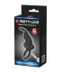 PRETTY LOVE ANILLO VIBRADOR ESTIMULADOR RABBIT CLaTORIS 10 VIBRACIONES NEGRO