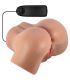 CRAZY BULL HAILEY TRASERO VIBRADOR CON VAGINA Y ANO REALaSTICO MULATO CONTROL REMOTO