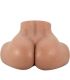 CRAZY BULL HAILEY TRASERO VIBRADOR CON VAGINA Y ANO REALaSTICO MULATO CONTROL REMOTO