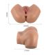 CRAZY BULL HAILEY TRASERO VIBRADOR CON VAGINA Y ANO REALaSTICO MULATO CONTROL REMOTO