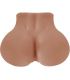 CRAZY BULL MILA TRASERO VIBRADOR CON VAGINA Y ANO REALaSTICO NATURAL CONTROL REMOTO