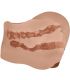 CRAZY BULL MILA TRASERO VIBRADOR CON VAGINA Y ANO REALaSTICO NATURAL CONTROL REMOTO