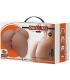 CRAZY BULL MILA TRASERO VIBRADOR CON VAGINA Y ANO REALaSTICO NATURAL CONTROL REMOTO