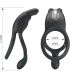 PRETTY LOVE SETH DOBLE ANILLO VIBRADOR RABBIT 7 VIBRACIONES NEGRO