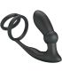 PRETTY LOVE EMONI ANILLO PENE PLUG ANAL 12 VIBRACIONES NEGRO
