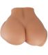 CRAZY BULL EMILIA TRASERO VIBRADOR CON VAGINA Y ANO REALaSTICO NATURAL CONTROL REMOTO