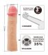 PRETTY LOVE CHELSEA FUNDA PENE CON EXTENSIaN DE 76 CM NATURAL