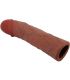 PRETTY LOVE DEREK FUNDA PENE CON EXTENSIaN DE 76 CM MULATO