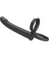 PRETTY LOVE MOSES ANILLO DOBLE PENE PARA DONLE PENETACIaN NEGRO
