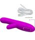 PRETTY LOVE ANGELIQUE VIBRADOR MULTIFUNCIaN ESTIMULADOR DE CLaTORIS MORADO