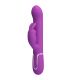 PRETTY LOVE COALE VIBRADOR RABBIT MULTIFUNCIaN 4 EN 1 MORADO
