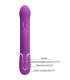 PRETTY LOVE COALE VIBRADOR RABBIT MULTIFUNCIaN 4 EN 1 MORADO