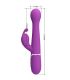 PRETTY LOVE DEJON VIBRADOR RABBIT MULTIFUNCIaN 3 EN 1 MORADO