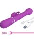 PRETTY LOVE DEJON VIBRADOR RABBIT MULTIFUNCIaN 3 EN 1 MORADO