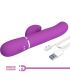 PRETTY LOVE PERLITA VIBRADOR RABBIT MULTIFUNCIaN 3 EN 1 MORADO
